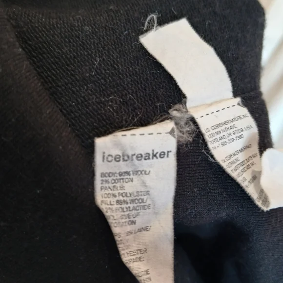 Icebreaker MerinoLOFT Merino Wool Helix insulated mini skirt size M - Picture 5 of 11